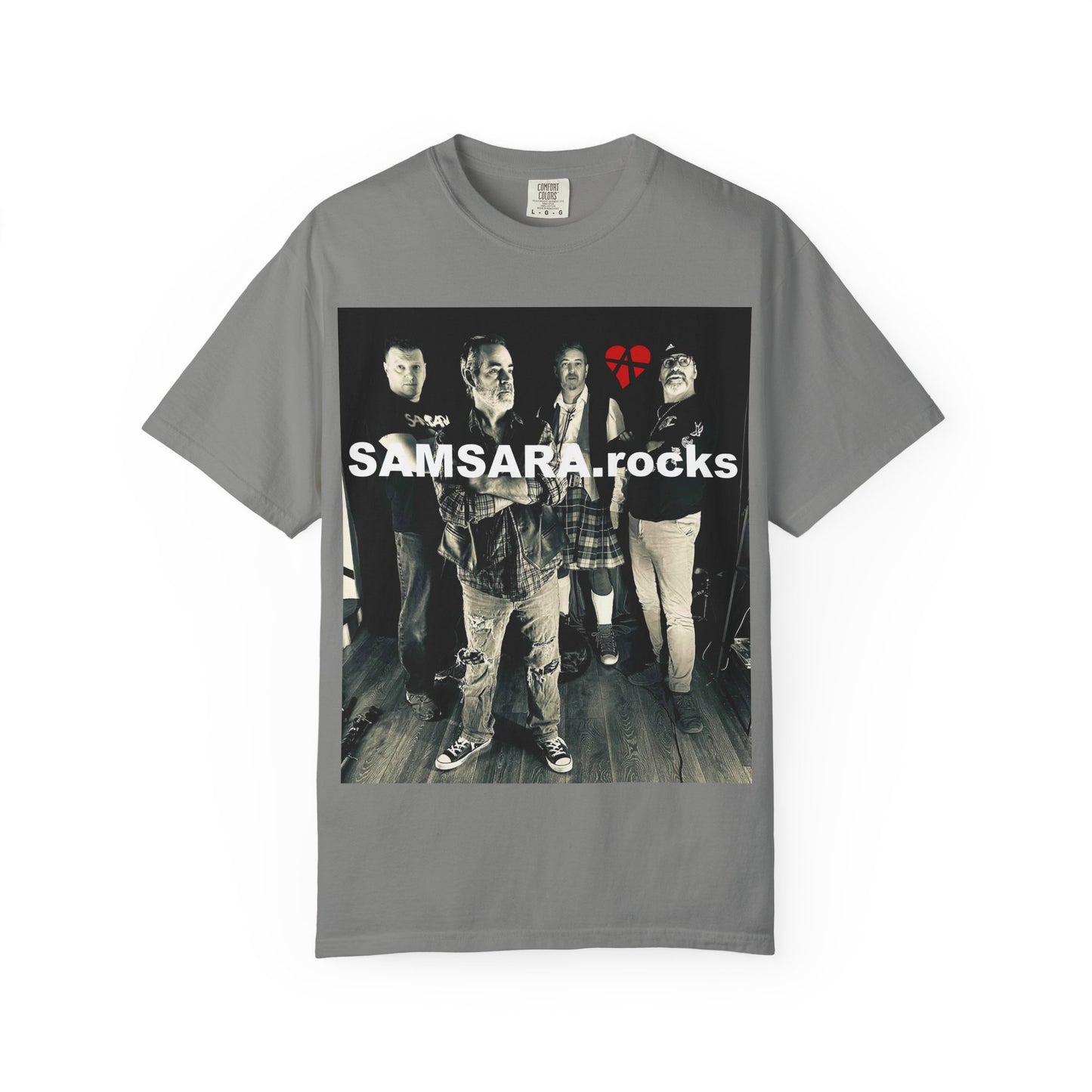'Samsara Rocks' Official Unisex T-Shirt, Cool Band Tee, Music Lover Gift, Casual Style, Gift for Concert Goers, Rock Music Apparel