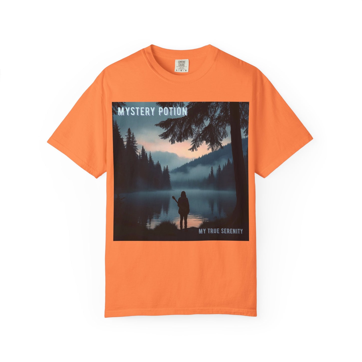 'My True Serenity' by Mystery Potion Unisex T-Shirt | Nature Lover Gift, Outdoor Adventure Tee, Casual Everyday Wear, Unique Graphic Shirt, Cozy and Stylish