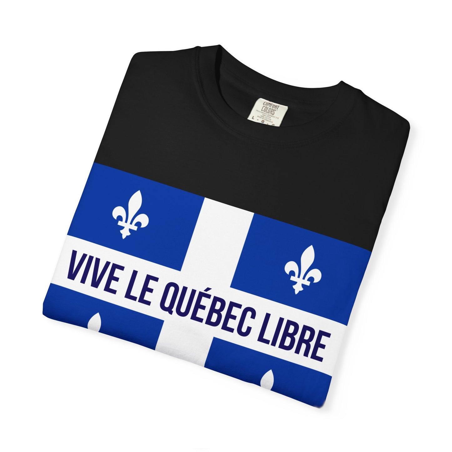 Vive le Québec Libre T-Shirt, Unisex Garment-Dyed Tee for Patriotic Celebrations, Canadian Pride Shirt, Quebec Independence Day [...]