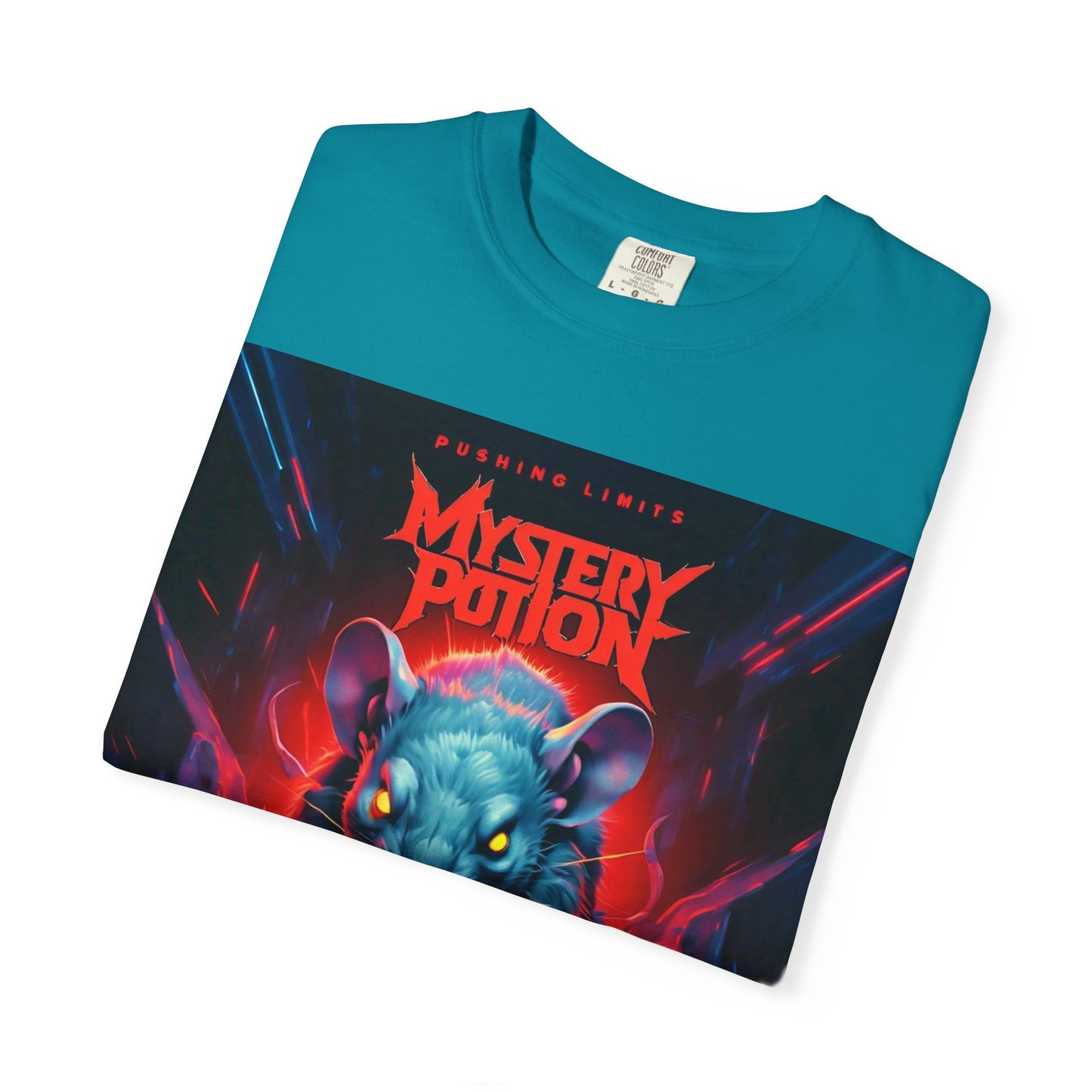 Pushing Limits by Mystery Potion T-Shirt, Unisex Graphic Tee, Unique Gift, Cool Casual Wear, Event Shirt, Fun Fashion Statement