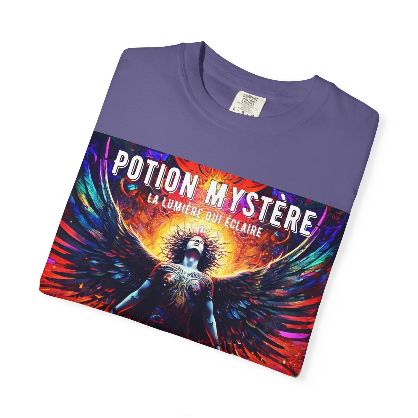 Mystical Graphic Tee - Potion Mystere Unisex T-Shirt, Boho Fashion, Festival Wear, Witchy Style, Gift for Occult Lovers