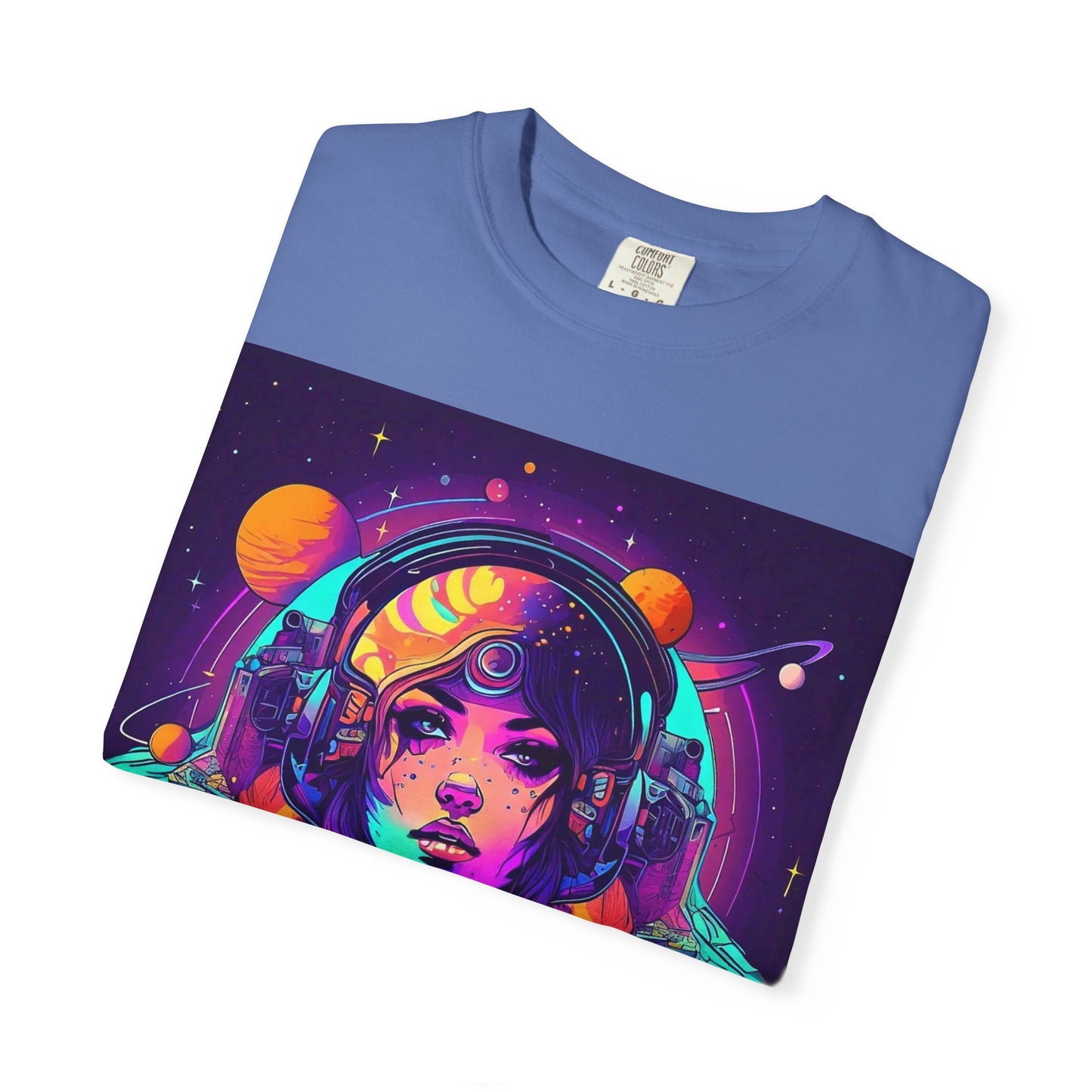 Astraluxe Unisex T-Shirt, Space Theme Tee, Gifts for Sci-Fi Lovers, Cosplay Costume, Festival Wear, Vintage Graphic Top