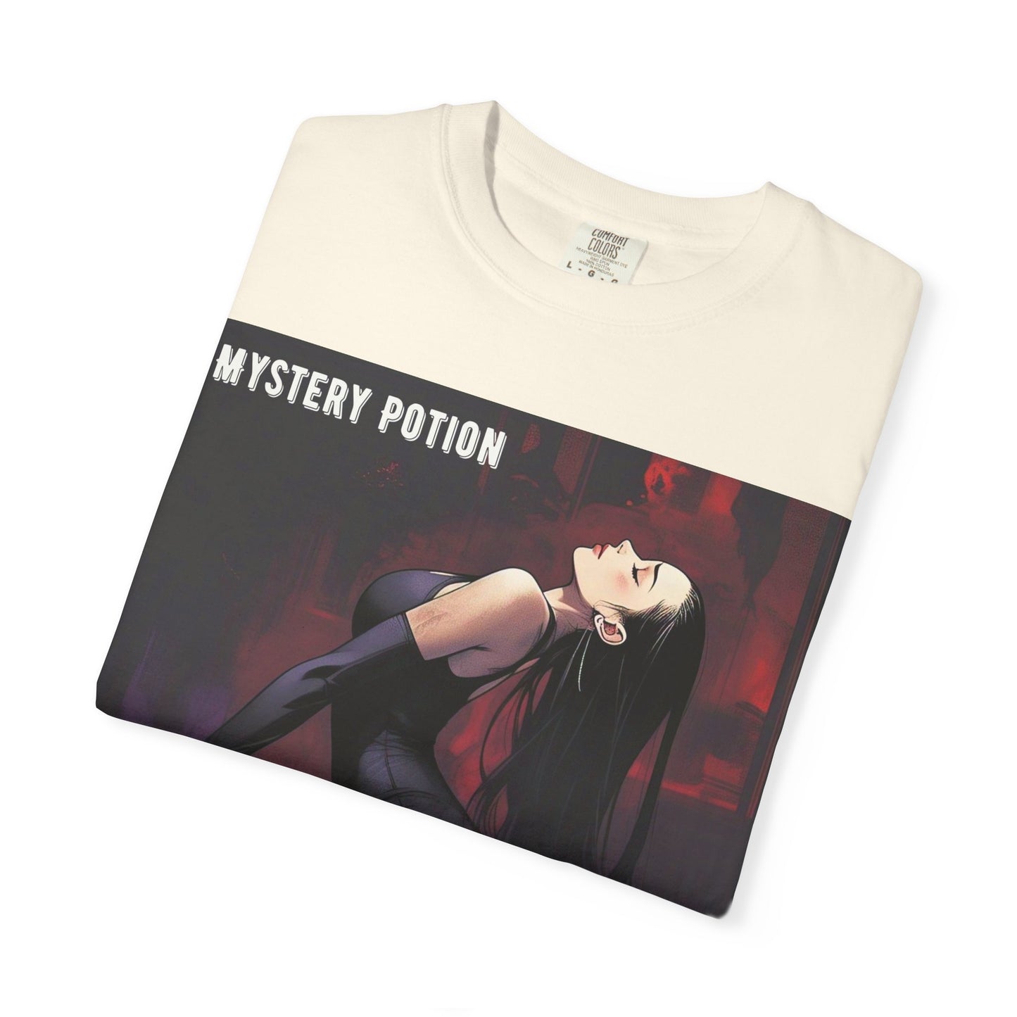 Mystical Mystery Potion Unisex T-Shirt, Yoga Graphic Tee, Unique Gift, Halloween Apparel, Vintage Style, Casual Wear