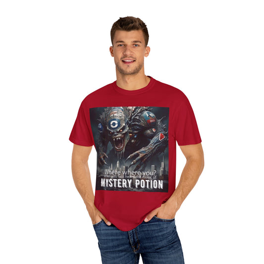 'Where were You When You First Heard Mystery Potion?' Unisex T-shirt - Spooky Graphic Tee for Halloween, Unisex Gift, Casual Wear, Festival Apparel