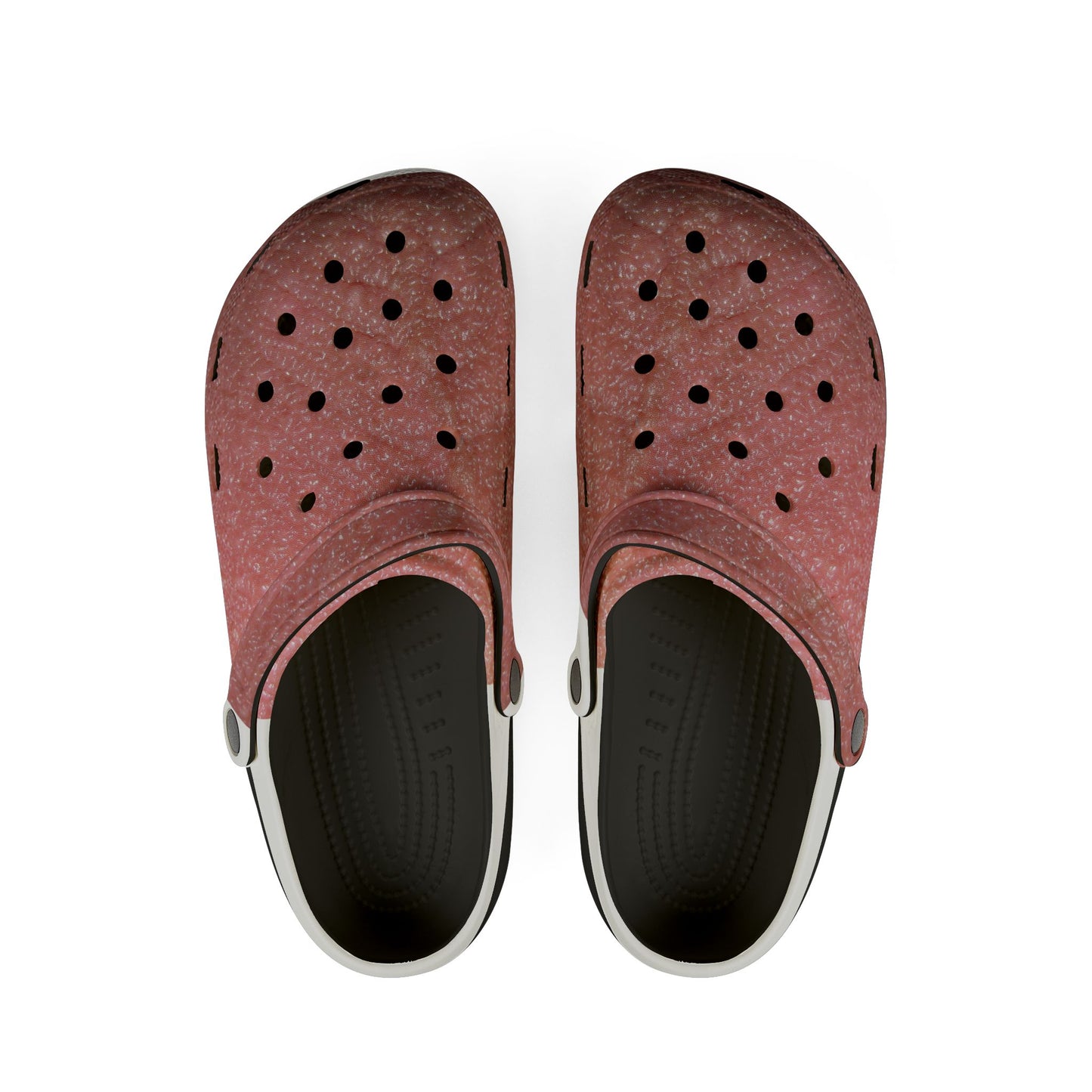 Deez Sandals are Nuts Cute skin textured EVA Foam Clogs, Comfortable Indoor/Outdoor Shoes, Perfect for Summer, Garden, and Everyday Wear