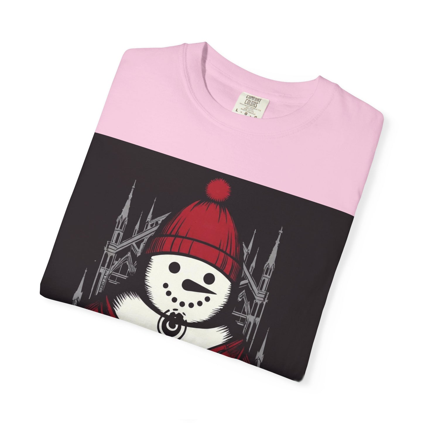 Carnaval de Québec Post-Goth T-shirt, Unisex Graphic Tee, Winter Festival Apparel, Holiday Gifts, Comfortable Everyday Wear