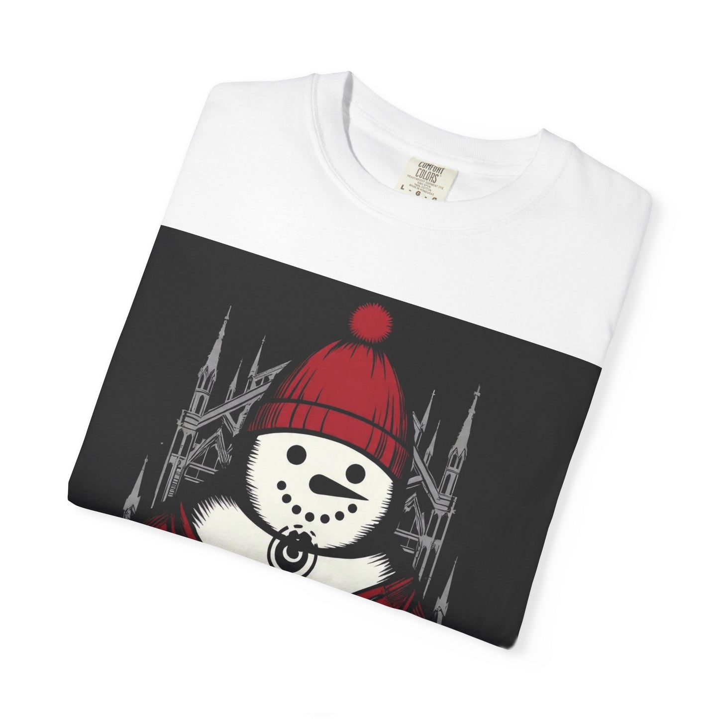 Carnaval de Québec Post-Goth T-shirt, Unisex Graphic Tee, Winter Festival Apparel, Holiday Gifts, Comfortable Everyday Wear