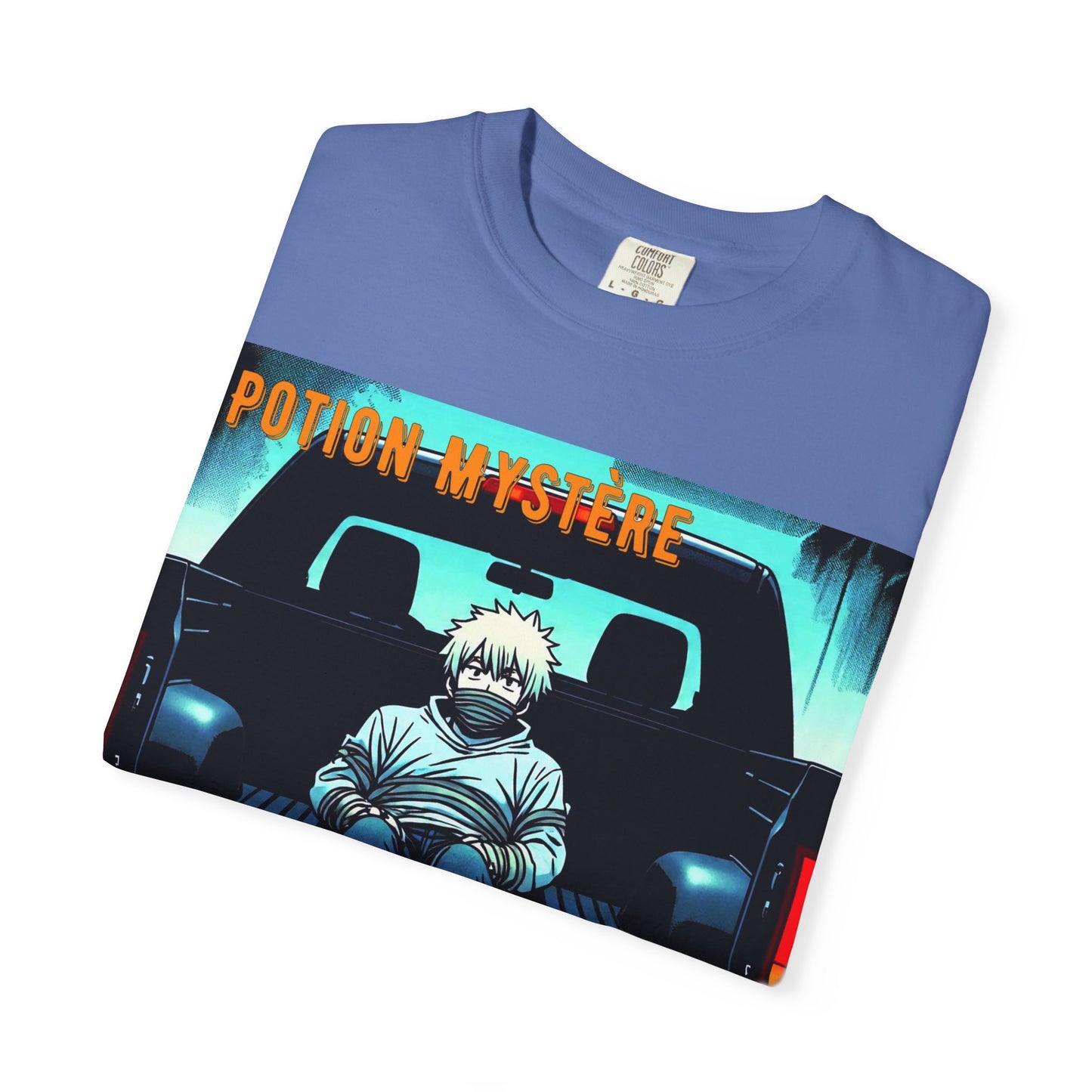 'Politesse Exige' par Potion Mystère, Retro Graphic T-Shirt for Anime Lovers, Casual Wear, Unique Gift, Streetwear, Unisex Tee, Hands and Fee Tied
