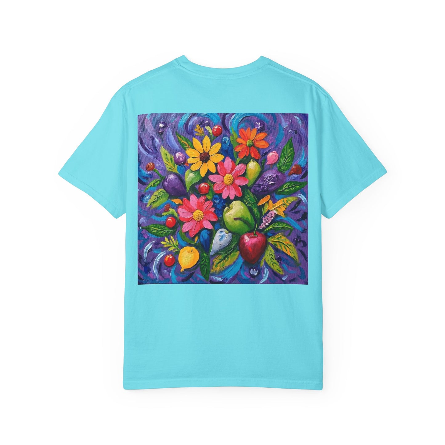 Vibrant Floral Art T-Shirt | Unisex Garment-Dyed Tees | Gift for Garden Lovers | Casual Wear for All Seasons | Summer Vibes | Unique [...]