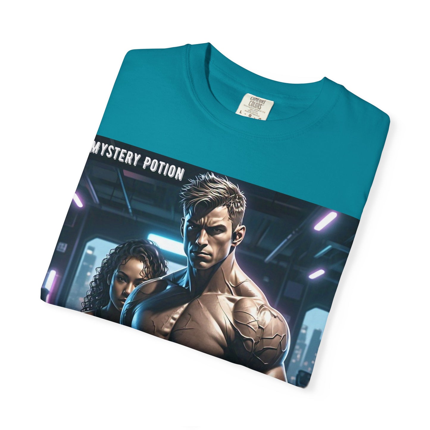 Mystery Potion Graphic T-Shirt - Unisex Casual Wear, Fitness Gift, Trendy Tee, Gamer Apparel, Everyday Style