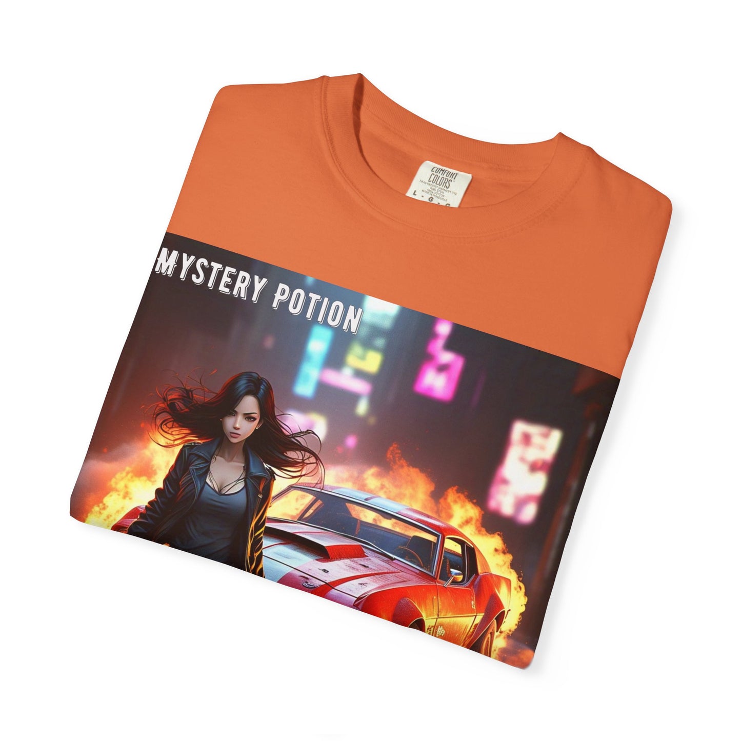 Mystery Potion Graphic Tee, Unisex Cool T-Shirt, Casual Wear, Gift for Gamers, Summer Festival Top
