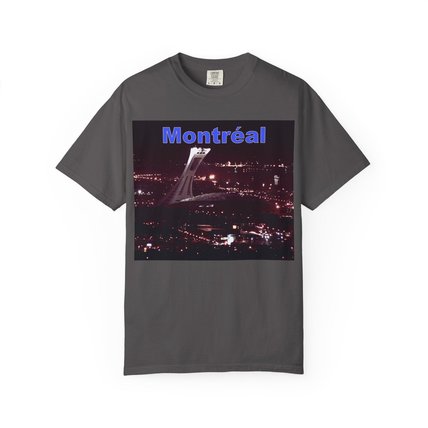 Montreal Night Skyline Unisex T-Shirt, City Love Tee, Travel Shirt, Gift for Her, Vintage Graphic Top