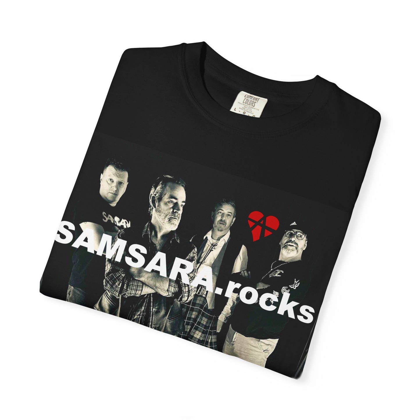 'Samsara Rocks' Official Unisex T-Shirt, Cool Band Tee, Music Lover Gift, Casual Style, Gift for Concert Goers, Rock Music Apparel