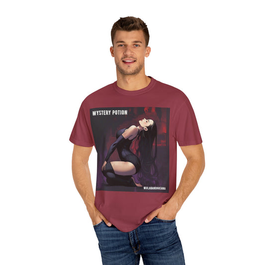 Mystical Mystery Potion Unisex T-Shirt, Yoga Graphic Tee, Unique Gift, Halloween Apparel, Vintage Style, Casual Wear