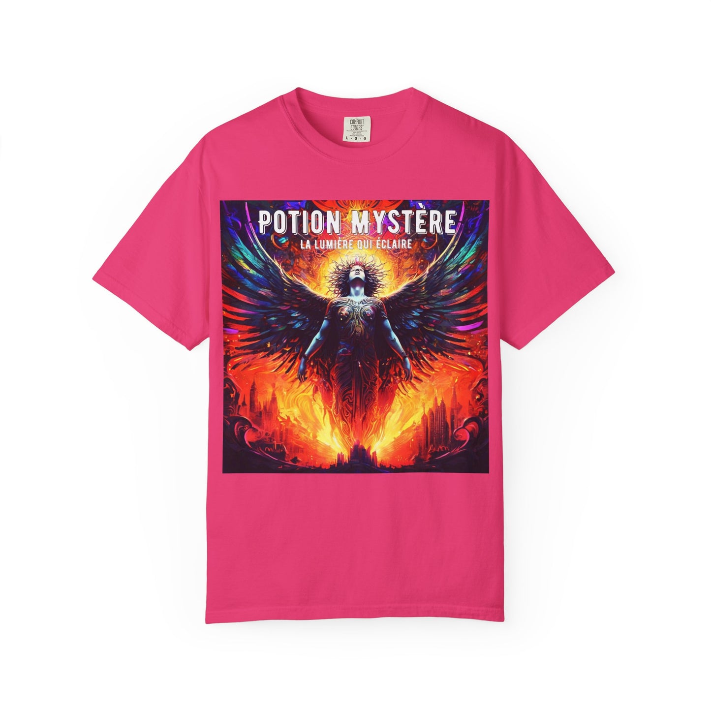 Mystical Graphic Tee - Potion Mystere Unisex T-Shirt, Boho Fashion, Festival Wear, Witchy Style, Gift for Occult Lovers