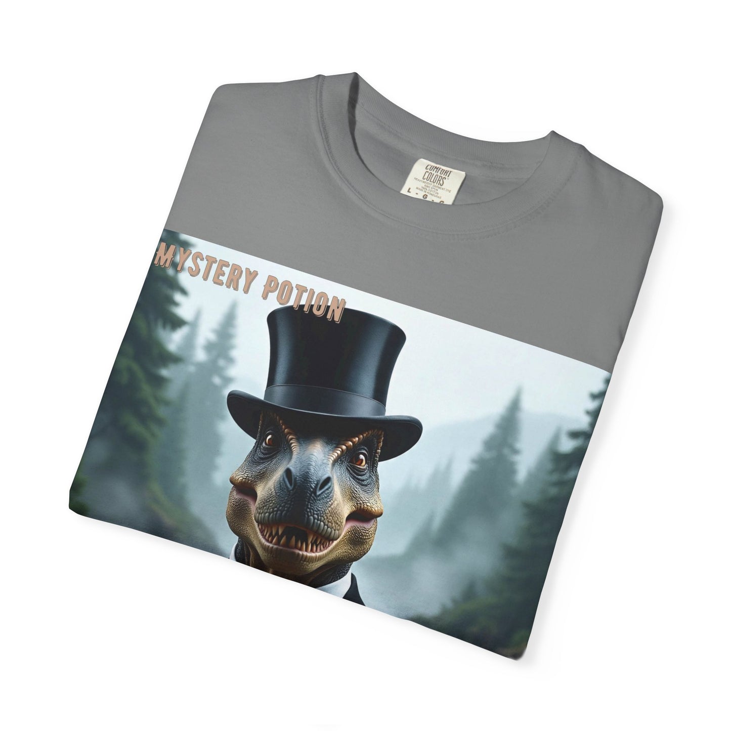 Mystery Potion T-shirt, Quirky Animal Graphic Tee, Fun Gift for Nature Lovers, Unique Fashion Statement, Casual Wear, Unisex Graphic Tee