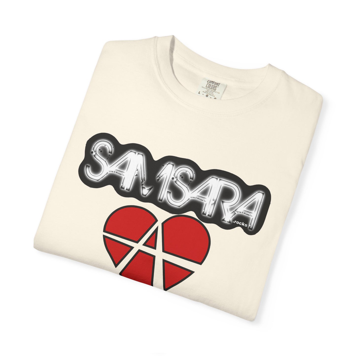 Samsara Unisex T-Shirt, Band Picture on back, Comfortable Graphic Shirt for Music Lovers, Perfect for Concerts, Gifts for Friends, Casual Wear, Street Style