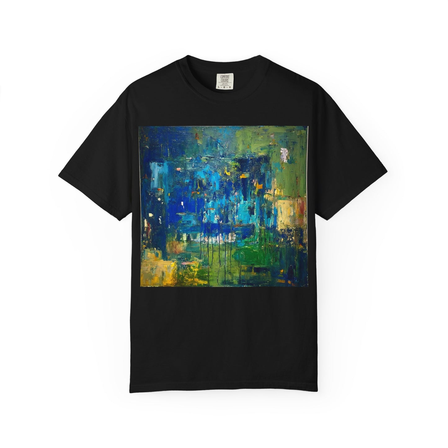 Artistic Unisex T-Shirt, Colorful Abstract Tee, Casual Wear, Gift for Art Lovers, Summer Essential, Unique Graphic Shirt