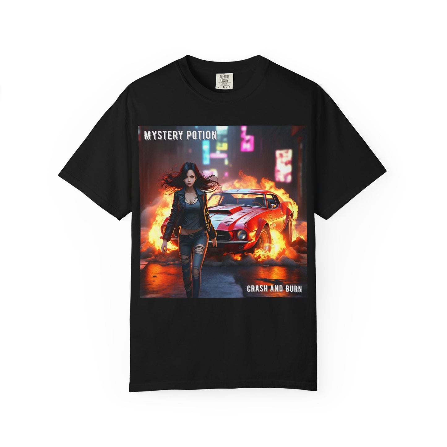 Mystery Potion Graphic Tee, Unisex Cool T-Shirt, Casual Wear, Gift for Gamers, Summer Festival Top