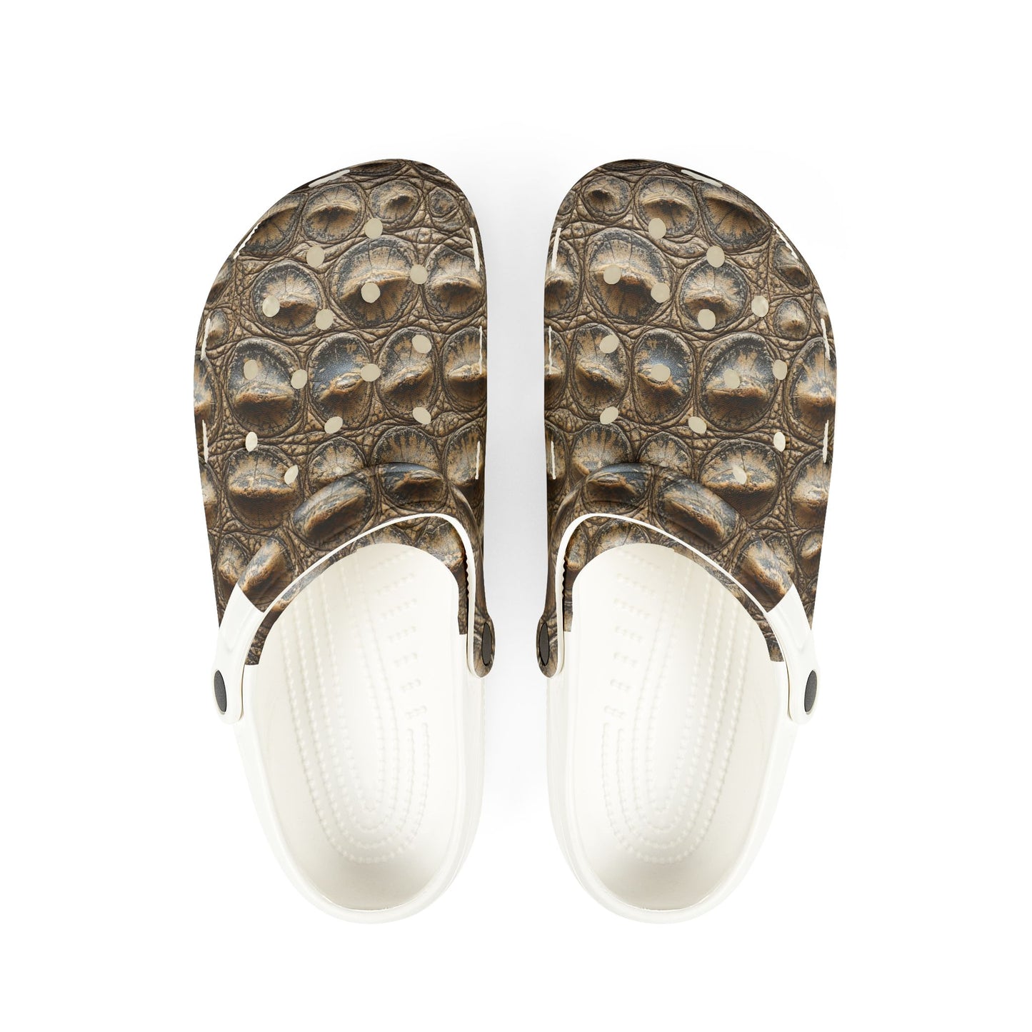 Aligator Skin Stylish EVA Foam Rubber Clogs, Trendy Casual Footwear, Ideal for Home & Outdoor, Perfect for Summer, Vacation & Gardening