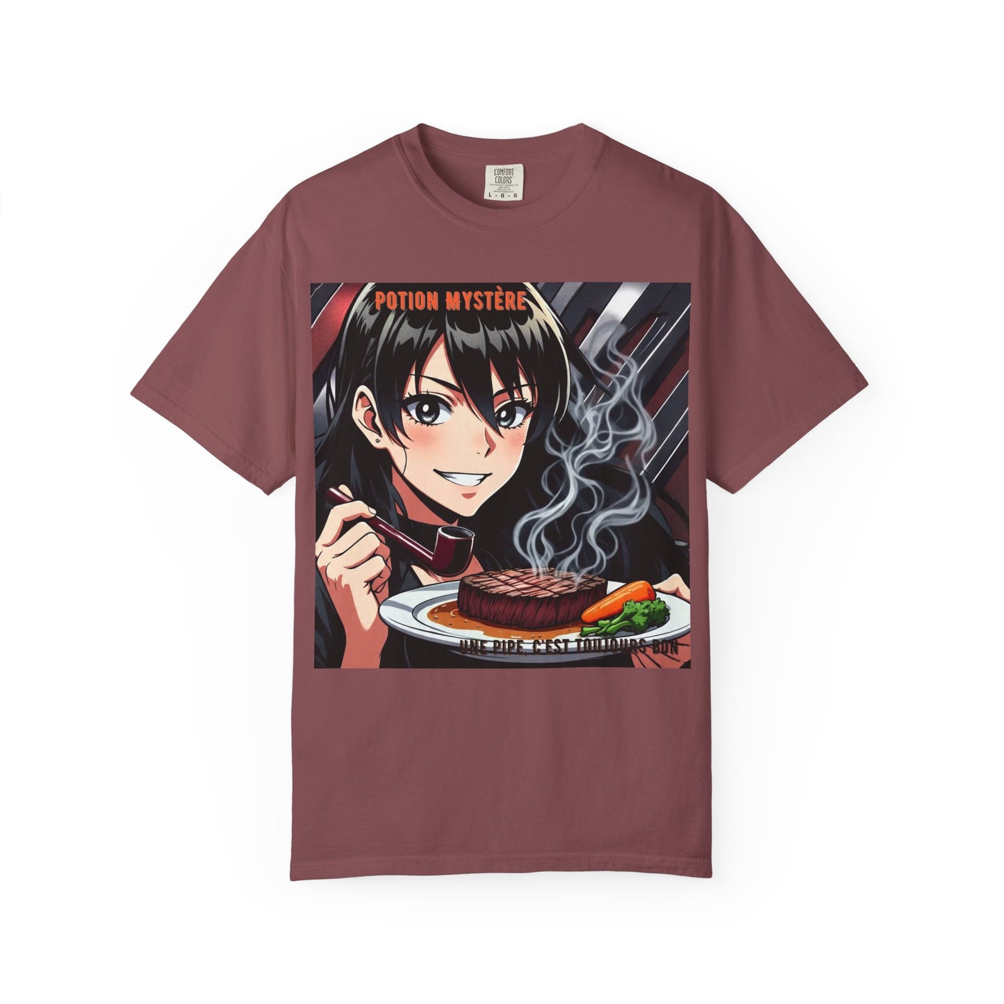 Mystical Culinary Unisex T-shirt - Ideal for Anime Fans, Food Lovers, Casual Wear, Gift for Foodies, Unique Graphic Tee