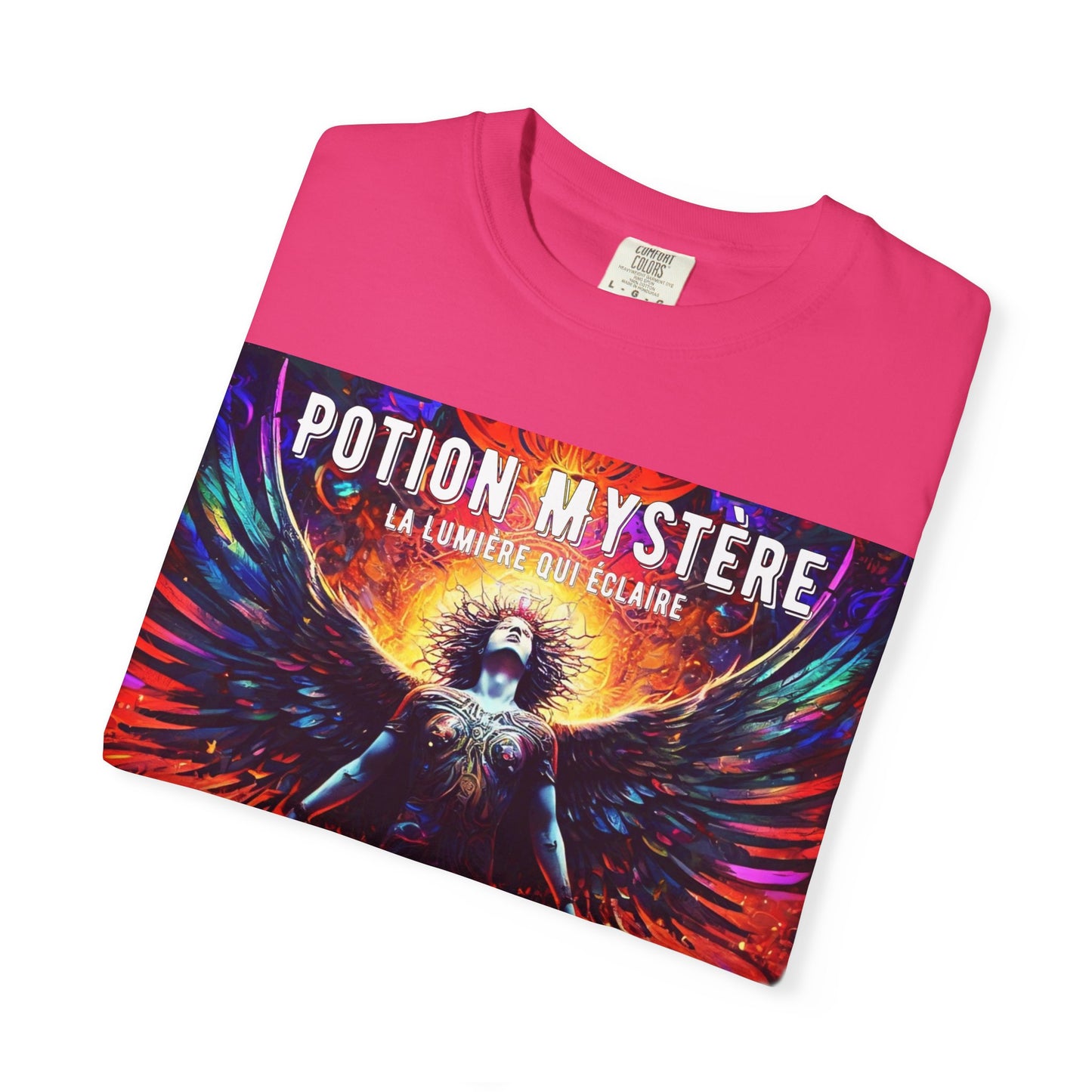 Mystical Graphic Tee - Potion Mystere Unisex T-Shirt, Boho Fashion, Festival Wear, Witchy Style, Gift for Occult Lovers