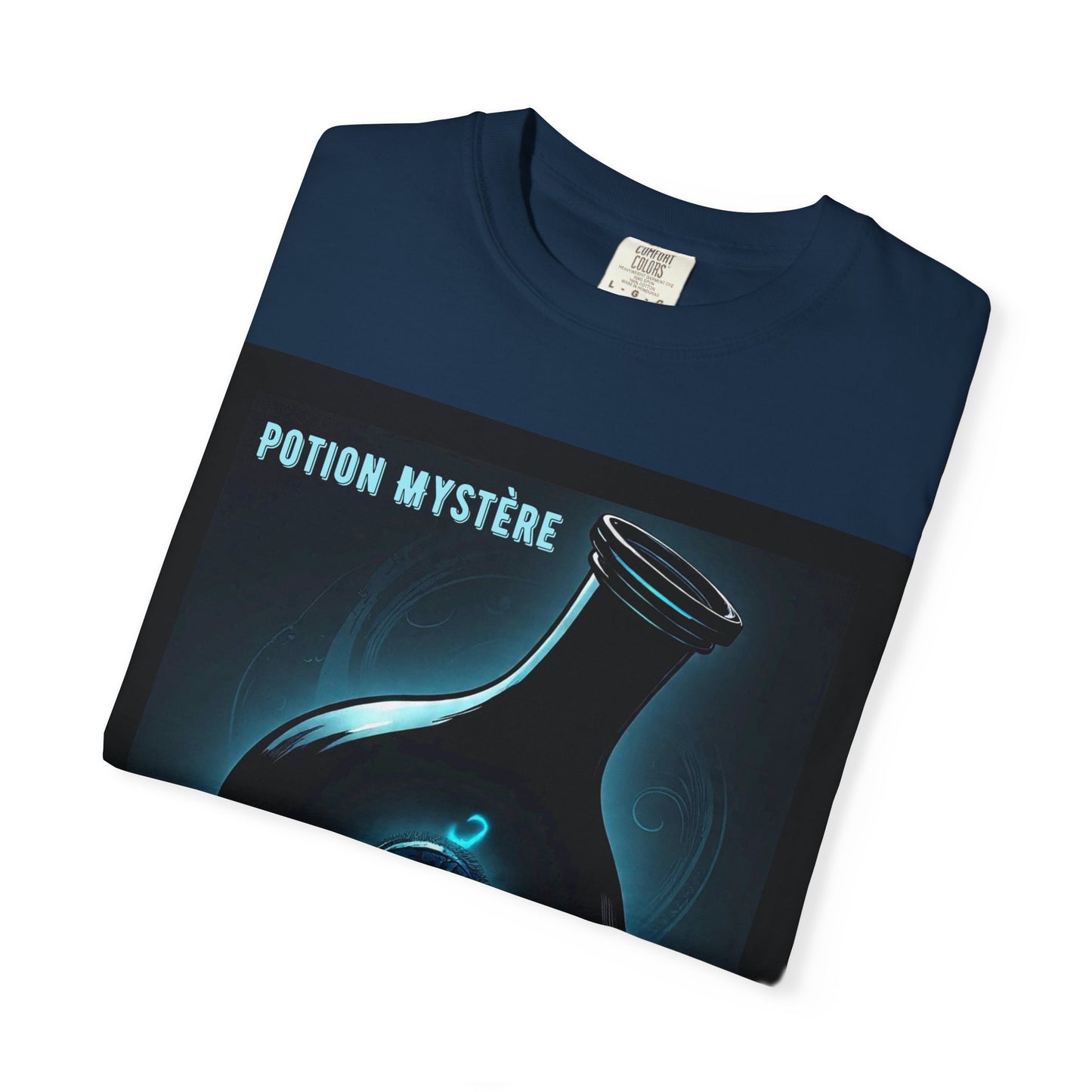 'Quand Le Vent Souffle Fort' par Potion Mystère, Mystery Potion T-Shirt, Unisex Graphic Tee, Magic Lab Shirt, Fantasy Apparel, Gift for Wizards and Witches