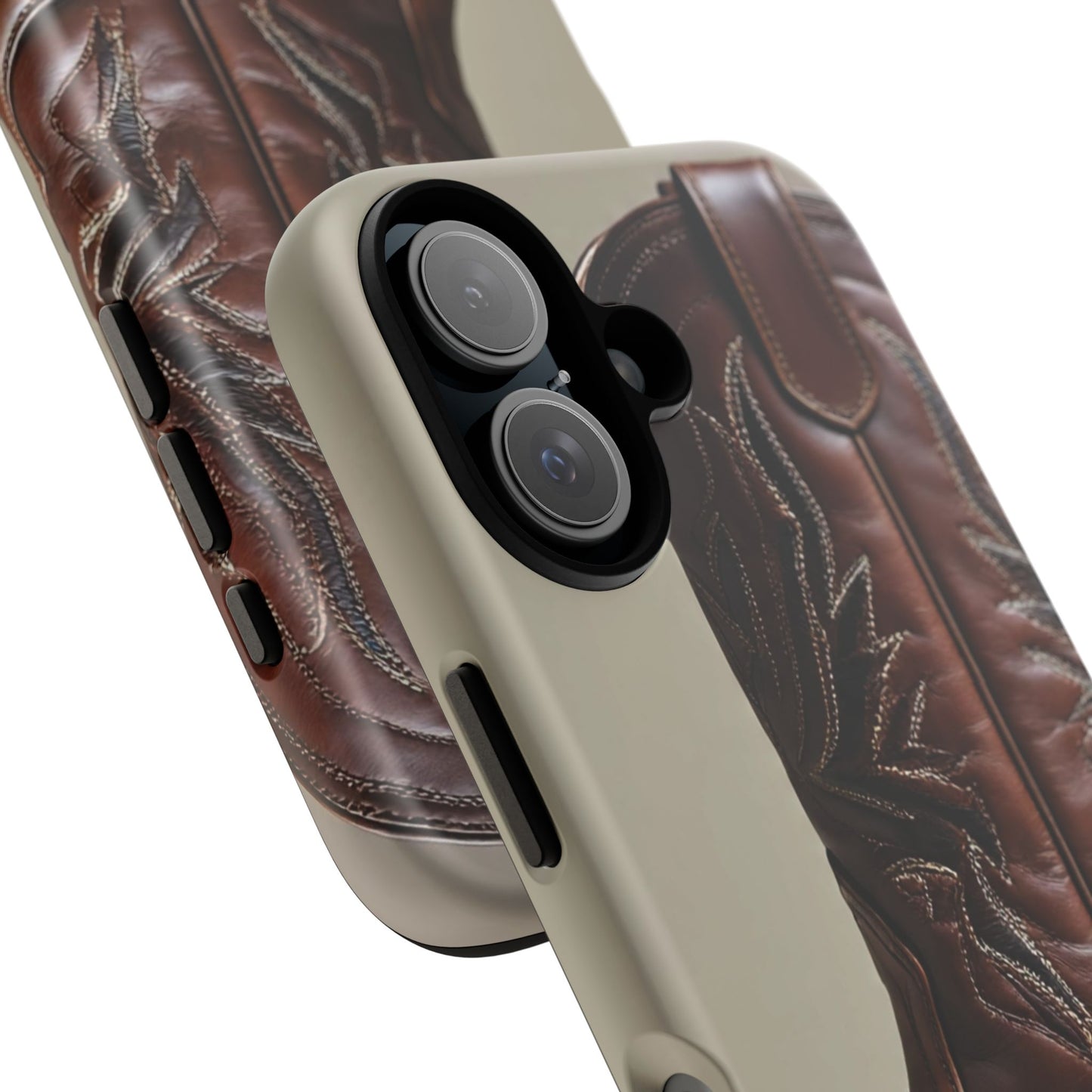Brown Cowboy Boot Phone Case, Tough Cases, Western Style, Durable Phone Cover, Gift for Cowgirls, Country Music Lovers, Unique Design