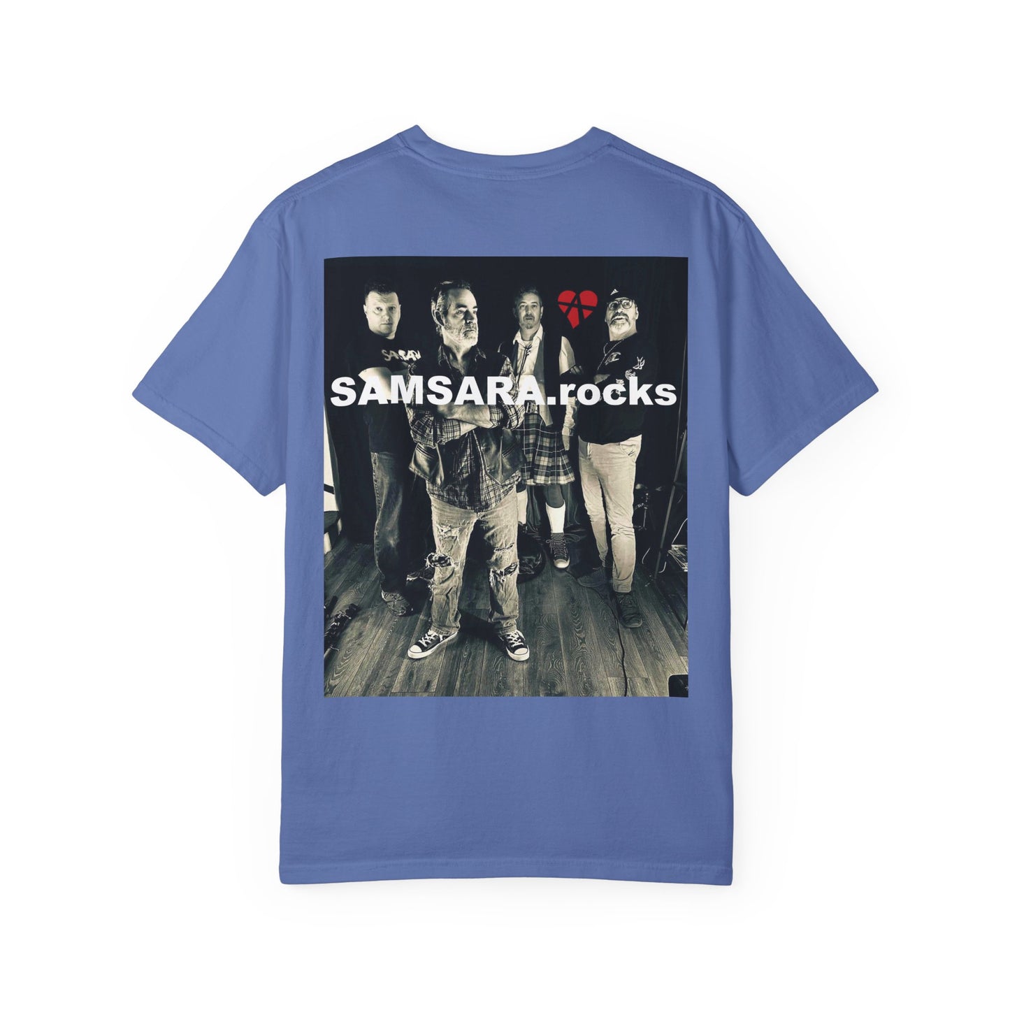 Samsara Rocks Unisex Music Graphic T-Shirt, Cool Band Tee, Vintage Concert Style, Perfect Gift for Music Lovers, Rock Festival Wear
