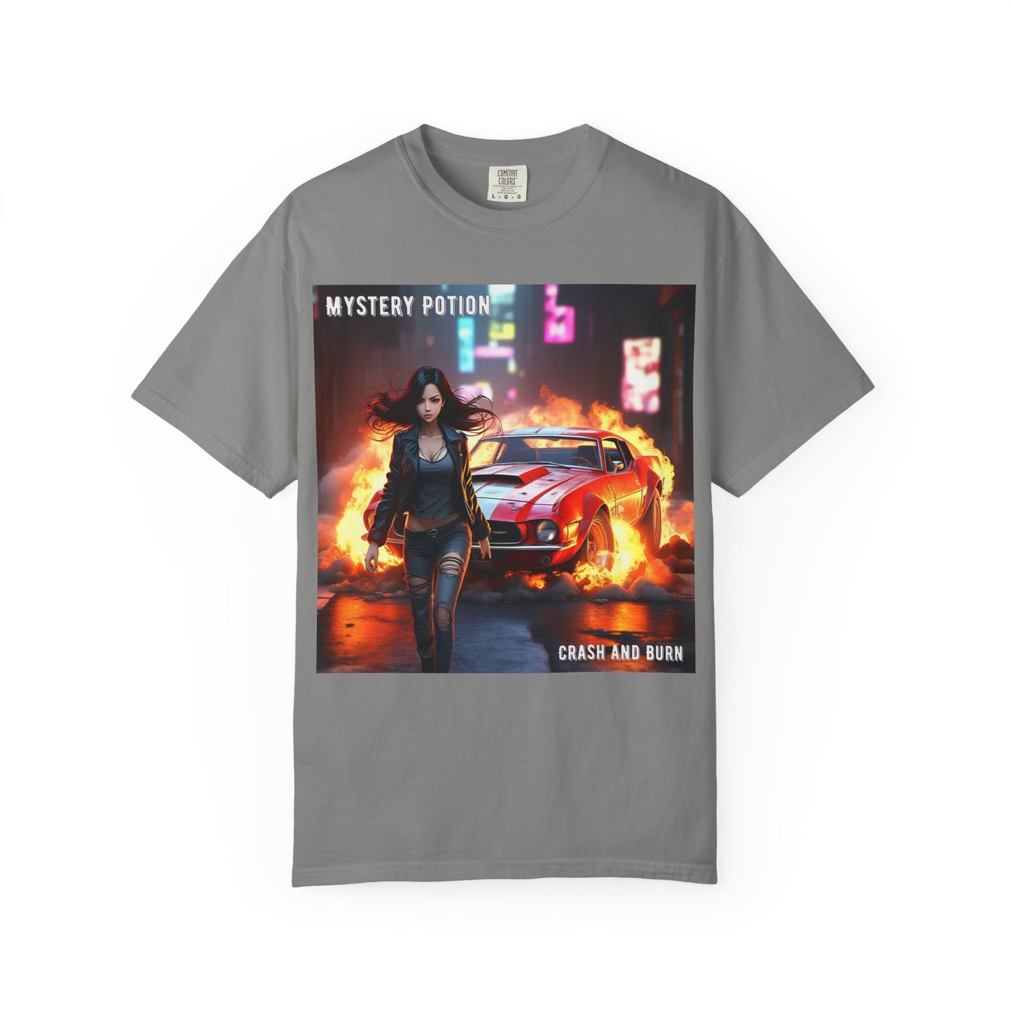 Mystery Potion Graphic Tee, Unisex Cool T-Shirt, Casual Wear, Gift for Gamers, Summer Festival Top
