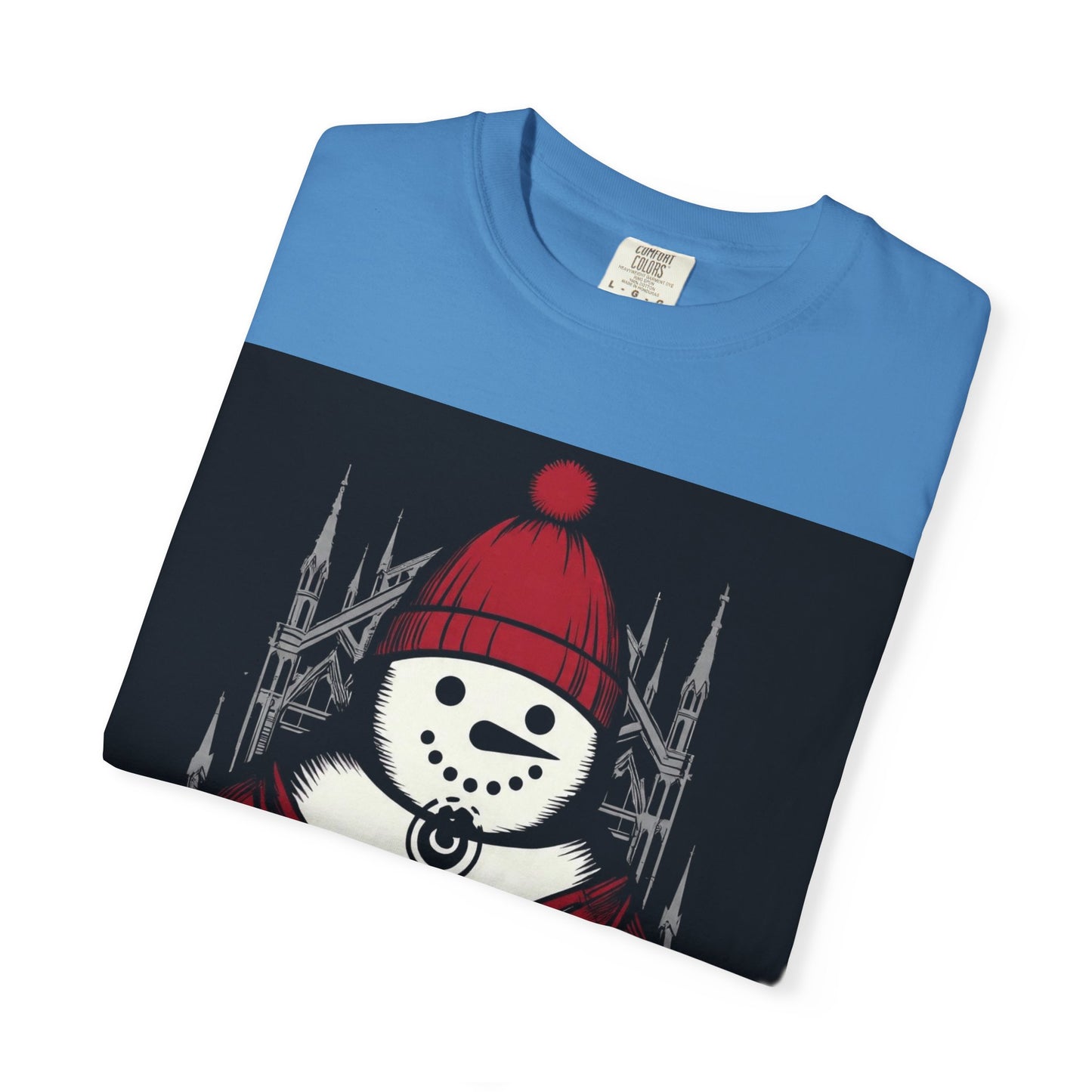 Carnaval de Québec Post-Goth T-shirt, Unisex Graphic Tee, Winter Festival Apparel, Holiday Gifts, Comfortable Everyday Wear