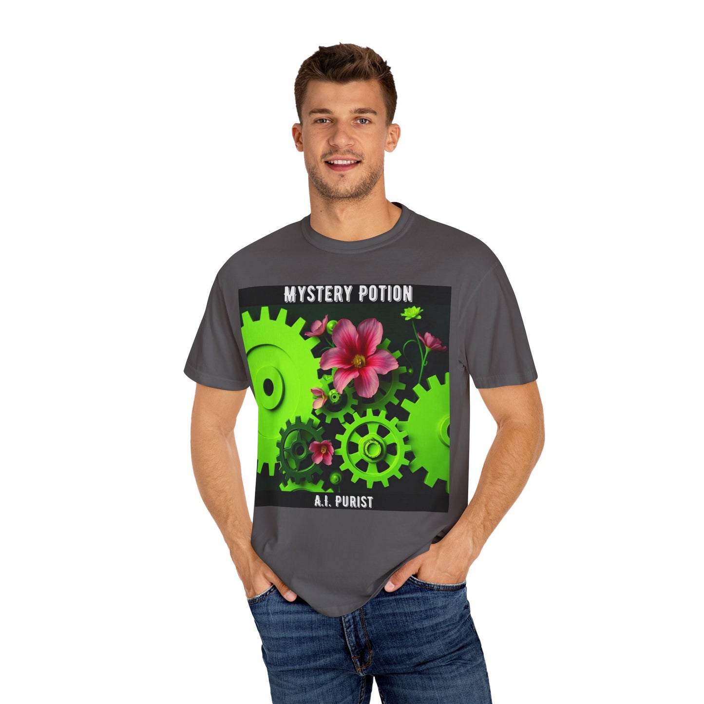 Mystery Potion T-Shirt - Vintage Inspired, Unisex, Casual Wear, Fun Gift, Graphic Tee