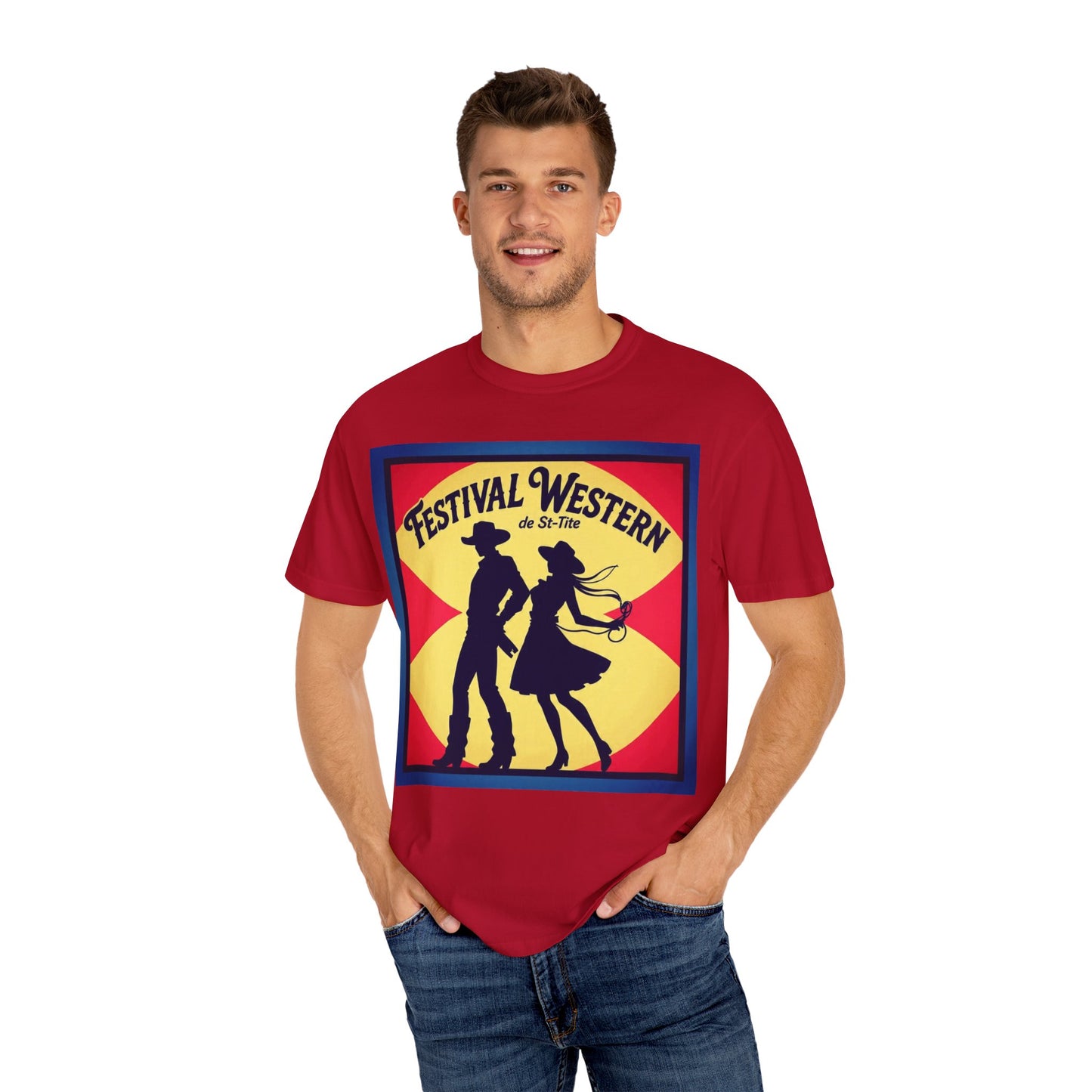 St-Tite Western Festival T-Shirt, Unisex Graphic Tee, Country Music Shirt, Bohemian Style Outfit, Gift for Dance Festival Lovers