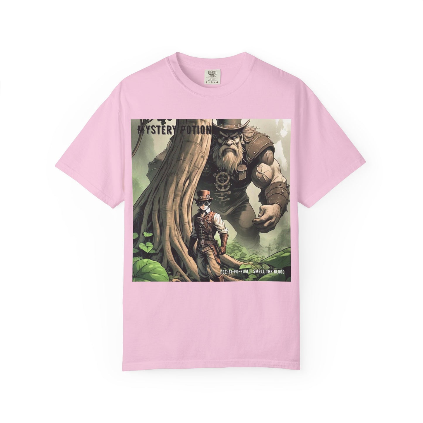 Mystery Potion Adventure T-Shirt, Fantasy Shirt, Unisex Graphic Tee, Gamer Gift, Nature Lover Gift, Cool T-Shirt for Events