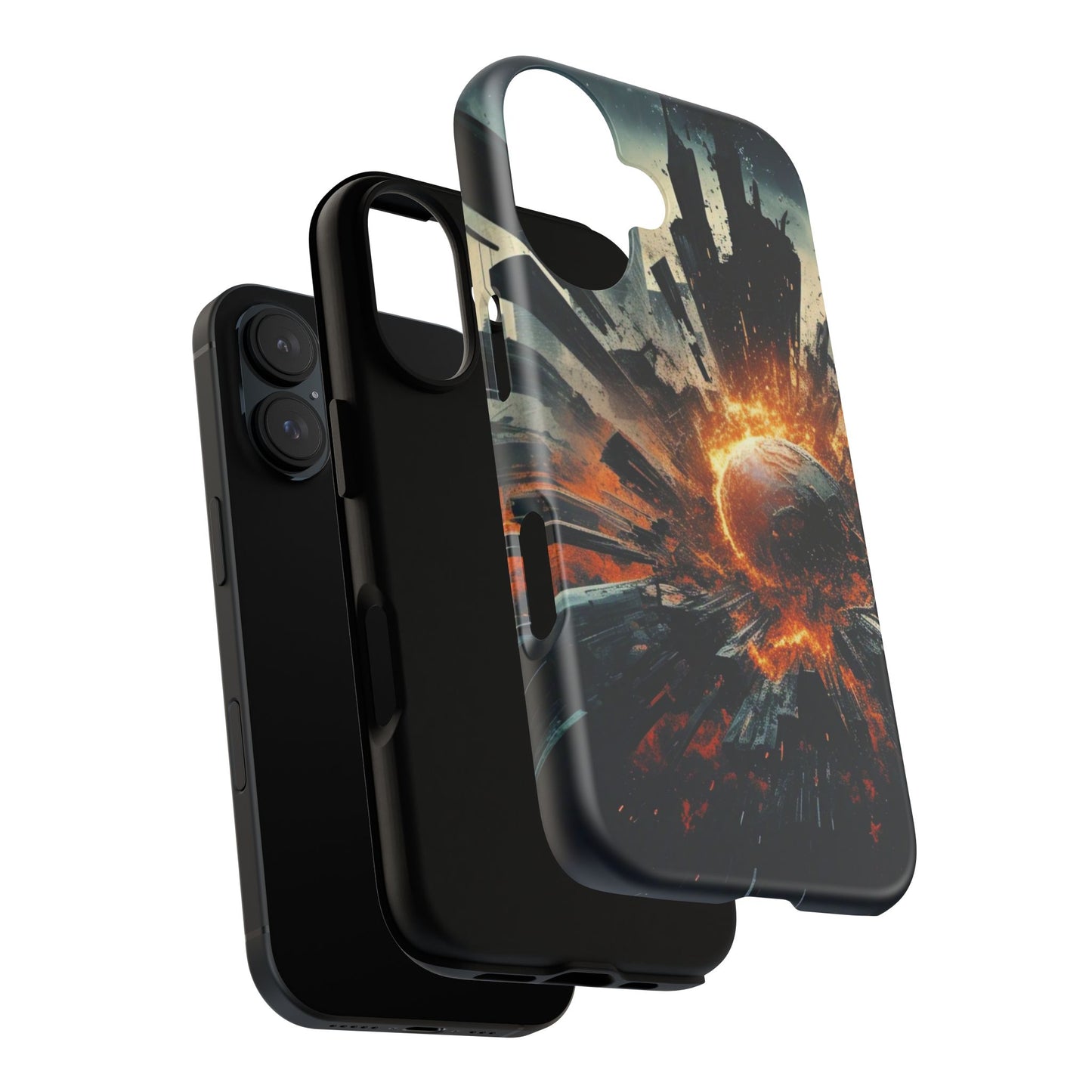 Apocalypse Tough Cases - Adventurous Phone Case, Cosmic Explosion Design, Perfect for Gamers, Space Lovers, Unique Gift Idea, Stylish Protection