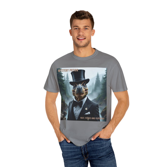 Mystery Potion T-shirt, Quirky Animal Graphic Tee, Fun Gift for Nature Lovers, Unique Fashion Statement, Casual Wear, Unisex Graphic Tee