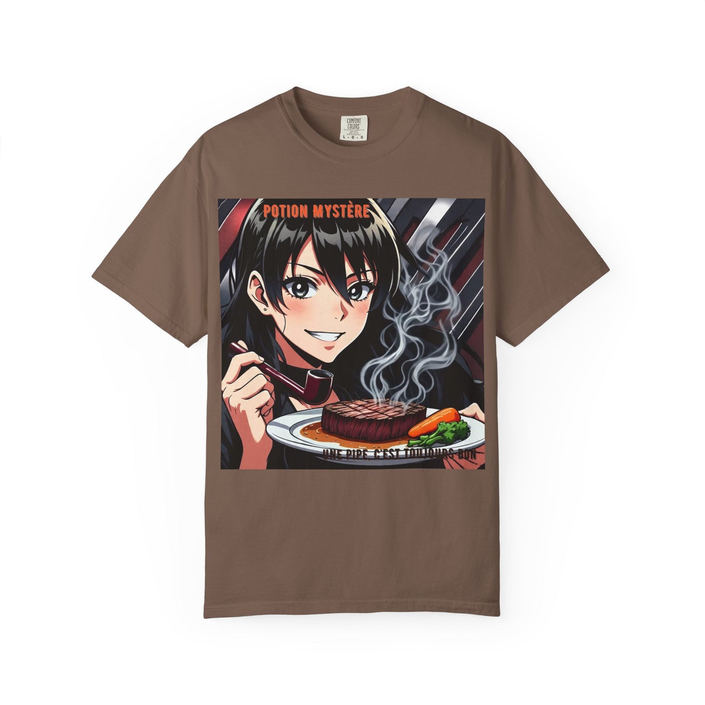 Mystical Culinary Unisex T-shirt - Ideal for Anime Fans, Food Lovers, Casual Wear, Gift for Foodies, Unique Graphic Tee