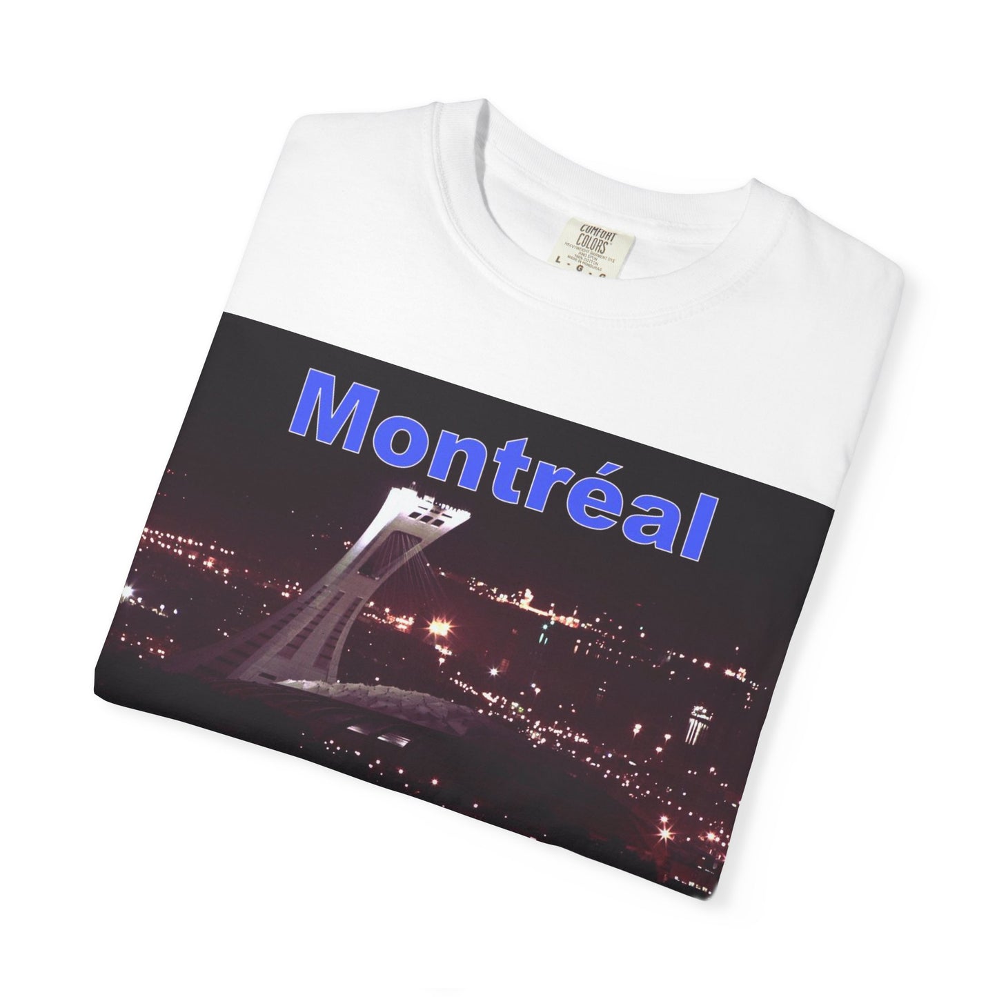 Montreal Night Skyline Unisex T-Shirt, City Love Tee, Travel Shirt, Gift for Her, Vintage Graphic Top