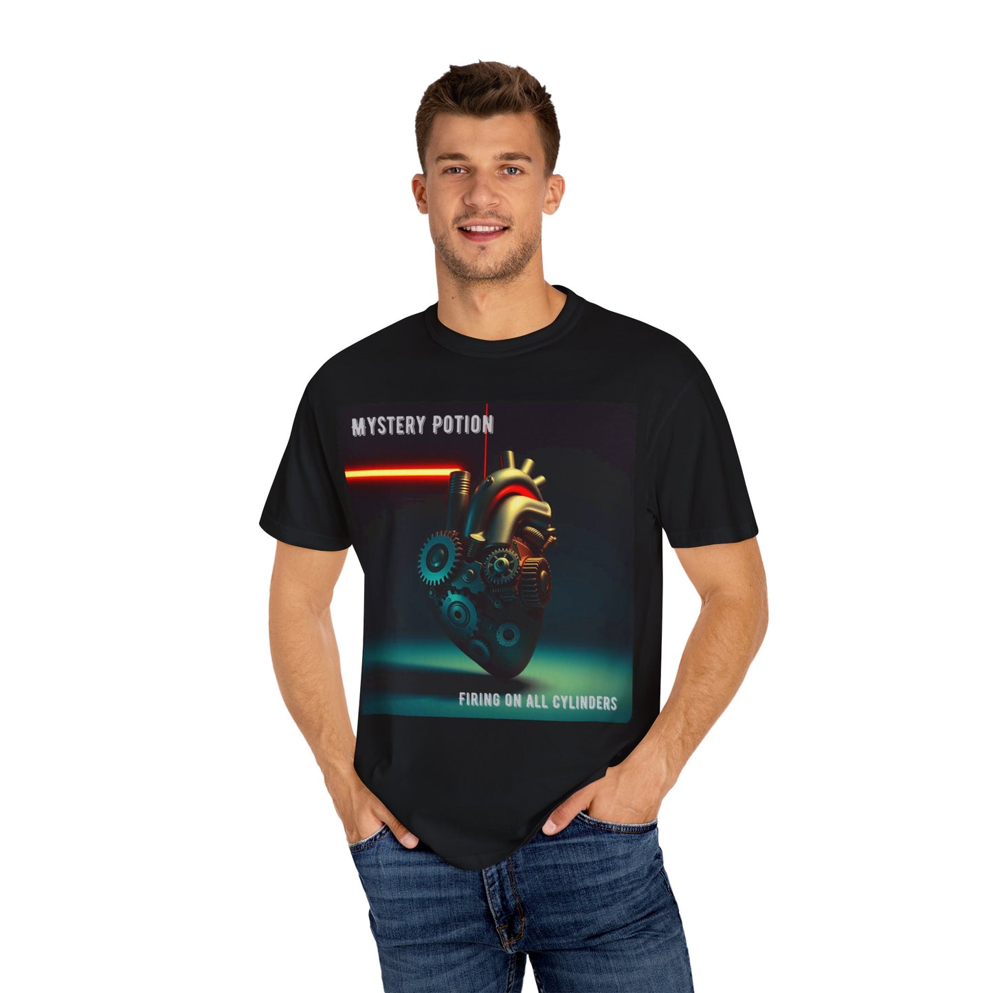 Mystery Potion Graphic T-shirt | Unisex Tee for Music Lovers, Gift for Friends, Casual Wear, Birthday Present, Unique Design