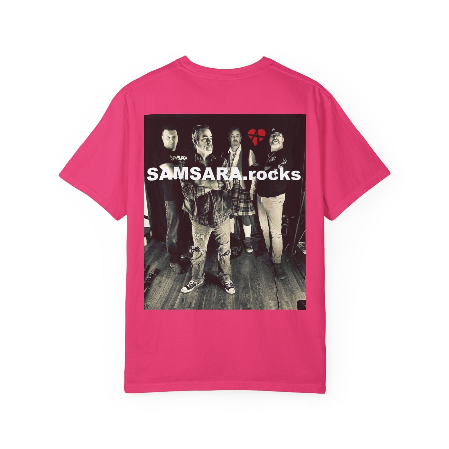 Samsara Rocks Unisex Music Graphic T-Shirt, Cool Band Tee, Vintage Concert Style, Perfect Gift for Music Lovers, Rock Festival Wear