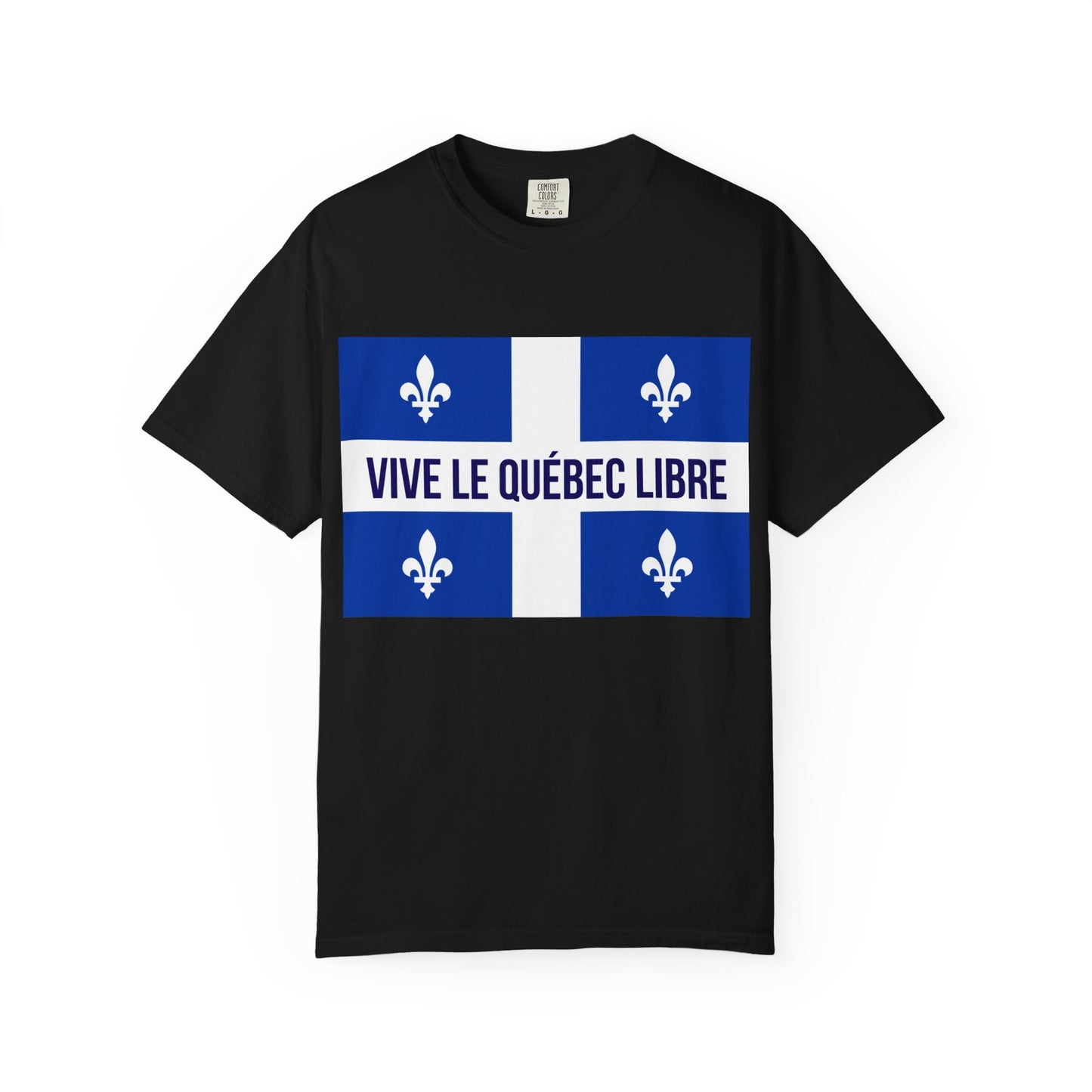 Vive le Québec Libre T-Shirt, Unisex Garment-Dyed Tee for Patriotic Celebrations, Canadian Pride Shirt, Quebec Independence Day [...]