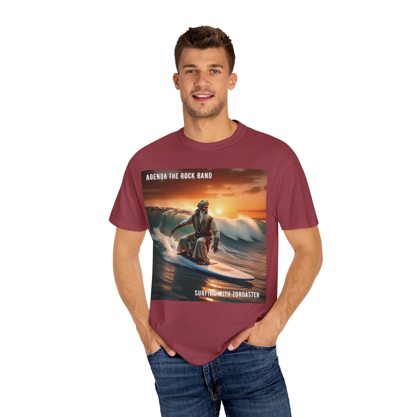 Surfing Rock Band T-Shirt, Unisex Vintage Tee, Casual Summer Wear, Perfect for Music Lovers, Beach Days, Concerts