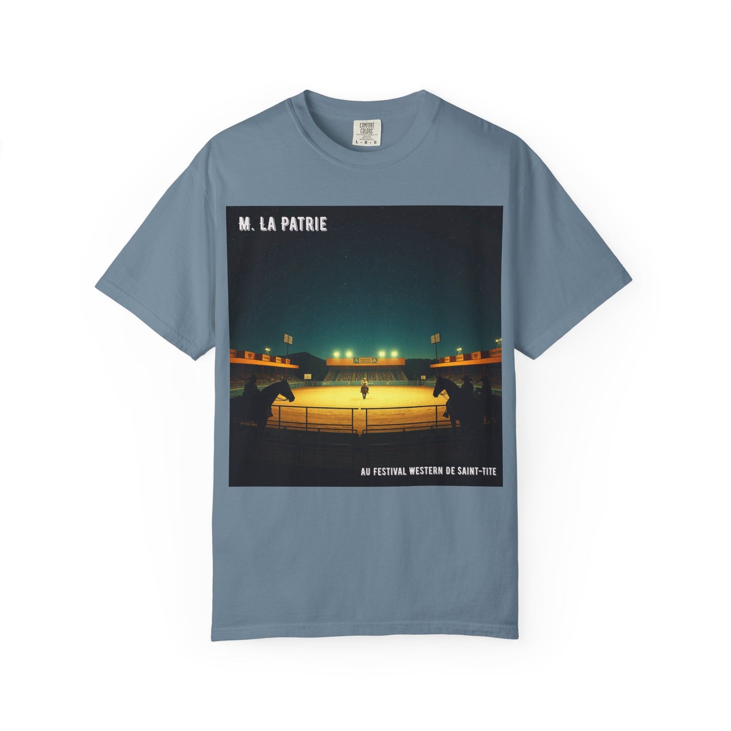 Retro Festival Western de Saint-Tite T-Shirt, Graphic Tee, Music Lovers Shirt, Unisex Cotton Tee, Vintage Concert Country Apparel, Rodeo Festival Outfit