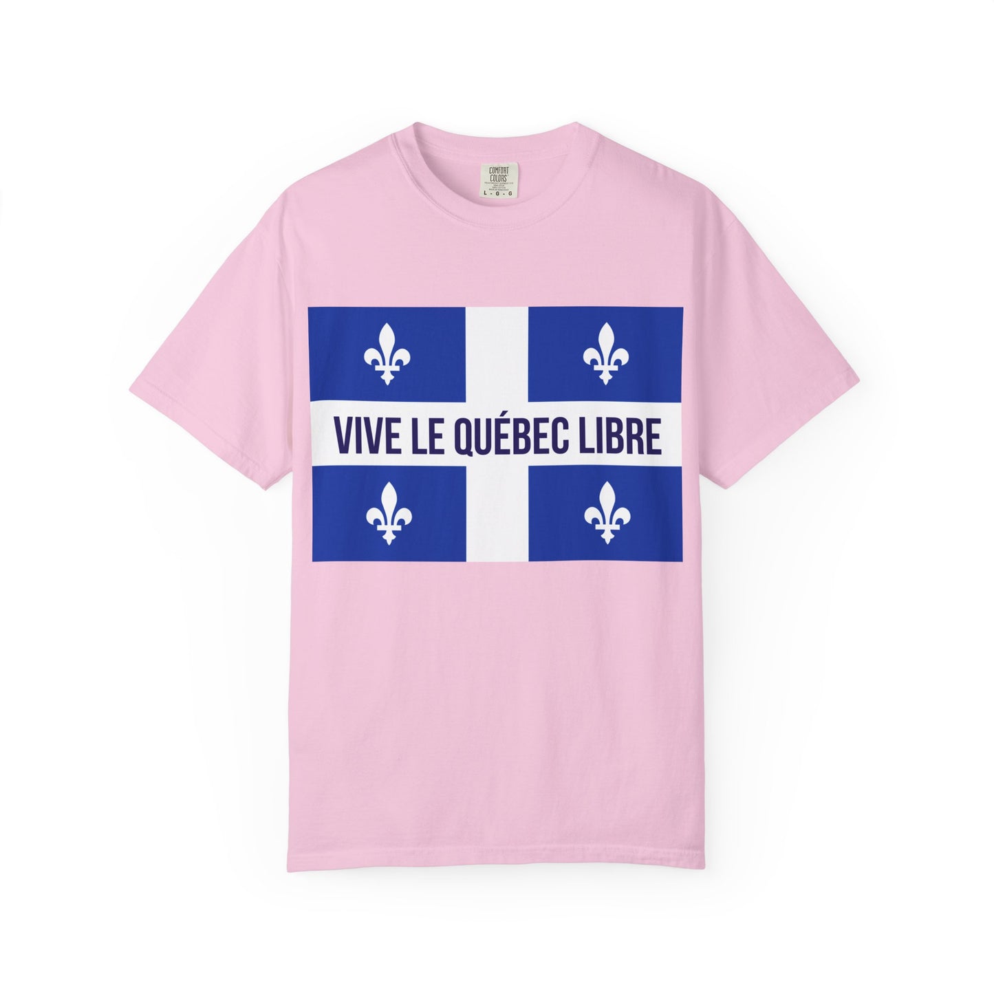 Vive le Québec Libre T-Shirt, Unisex Garment-Dyed Tee for Patriotic Celebrations, Canadian Pride Shirt, Quebec Independence Day [...]