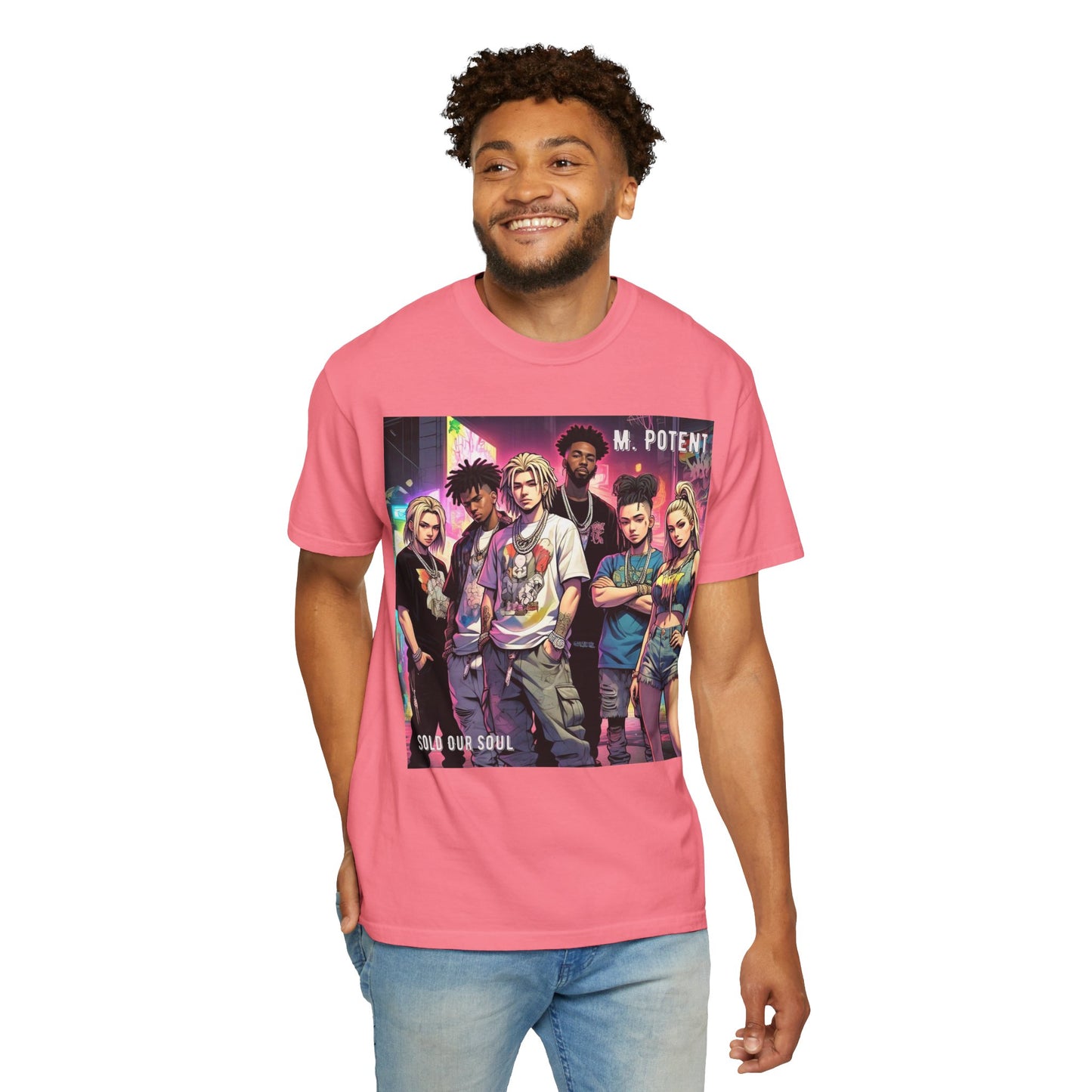 'Sold Our Soul' by M. Potent, Hip Hop Graphic Tee, Streetwear T-Shirt, Unisex Casual Tee, Music-Inspired Shirt, Gifts for Music Lovers, Trendy Fashion Top