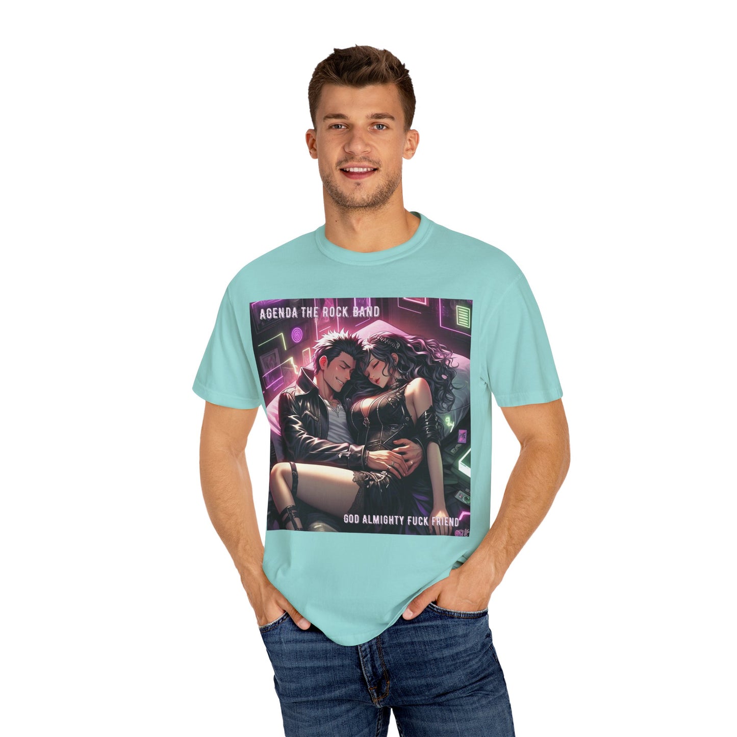 Rock Band Explicit Graphic T-Shirt, Vintage Music Tee, Unisex Kurt Cobain Shirt, Retro Style Apparel, Perfect for Concerts or Gifting