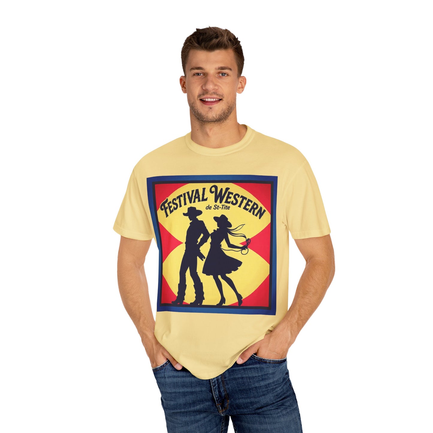 St-Tite Western Festival T-Shirt, Unisex Graphic Tee, Country Music Shirt, Bohemian Style Outfit, Gift for Dance Festival Lovers
