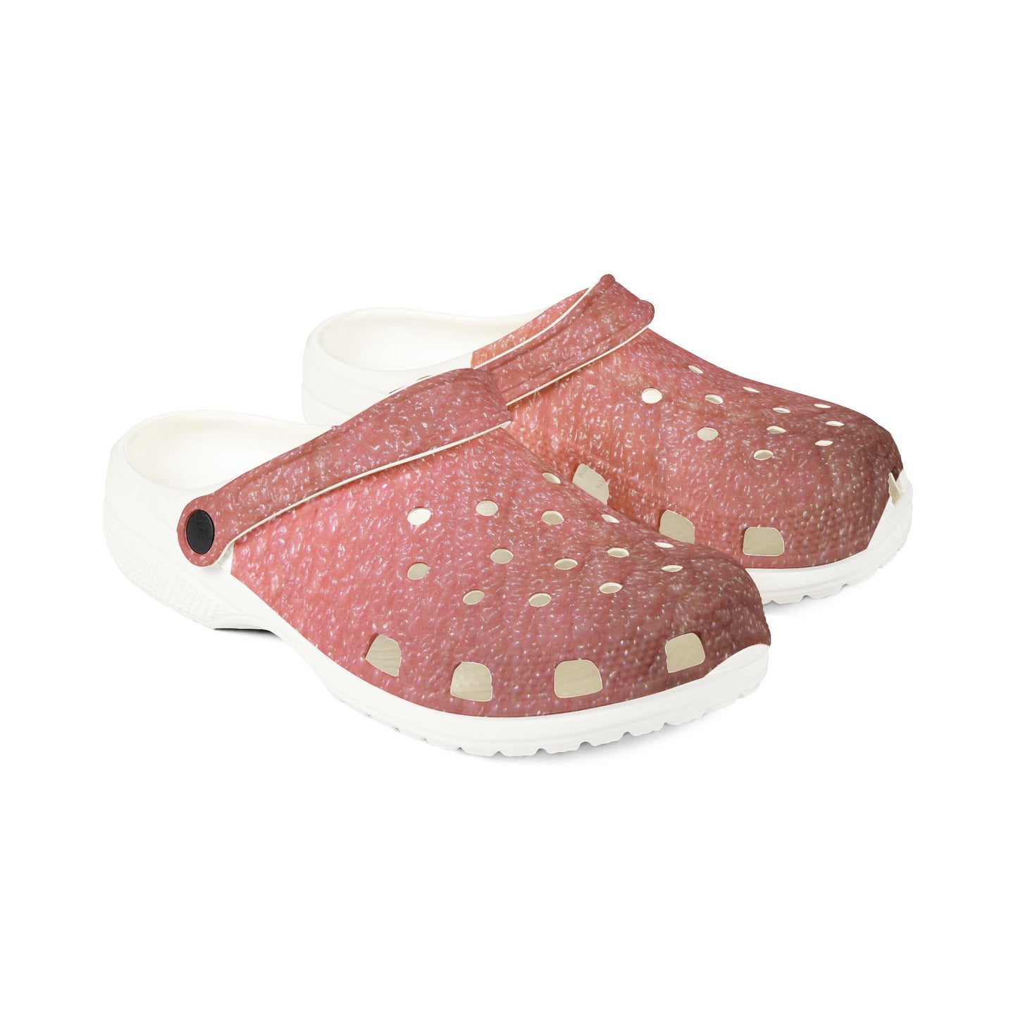 Deez Sandals are Nuts Cute skin textured EVA Foam Clogs, Comfortable Indoor/Outdoor Shoes, Perfect for Summer, Garden, and Everyday Wear