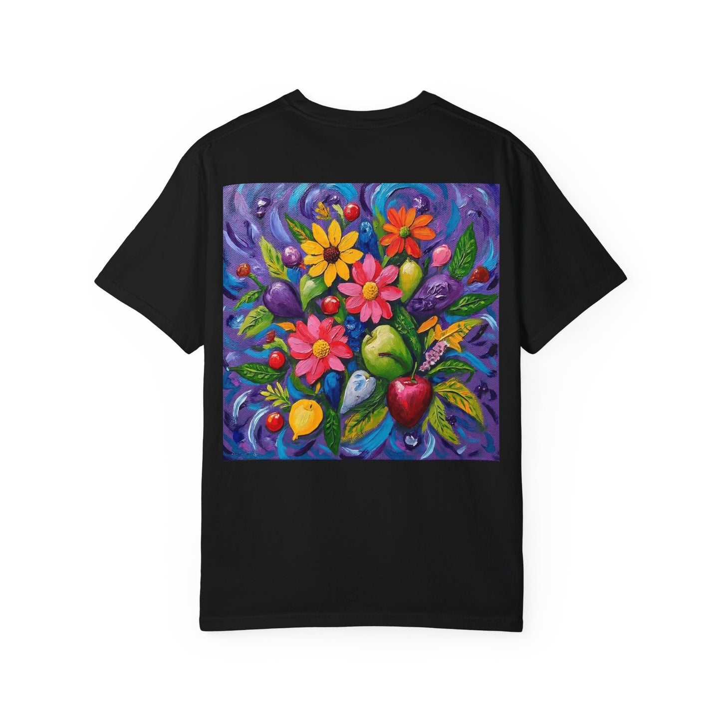 Vibrant Floral Art T-Shirt | Unisex Garment-Dyed Tees | Gift for Garden Lovers | Casual Wear for All Seasons | Summer Vibes | Unique [...]
