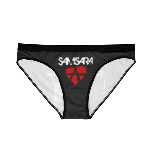Samsara Rocks Band Women's Underwear - Quirky and Unique Panties for Music Lovers, Funky Gifts, Rock Apparel, Fun Lingerie, Concert Wear